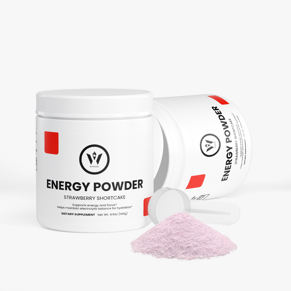 Energy Powder (Strawberry Shortcake)