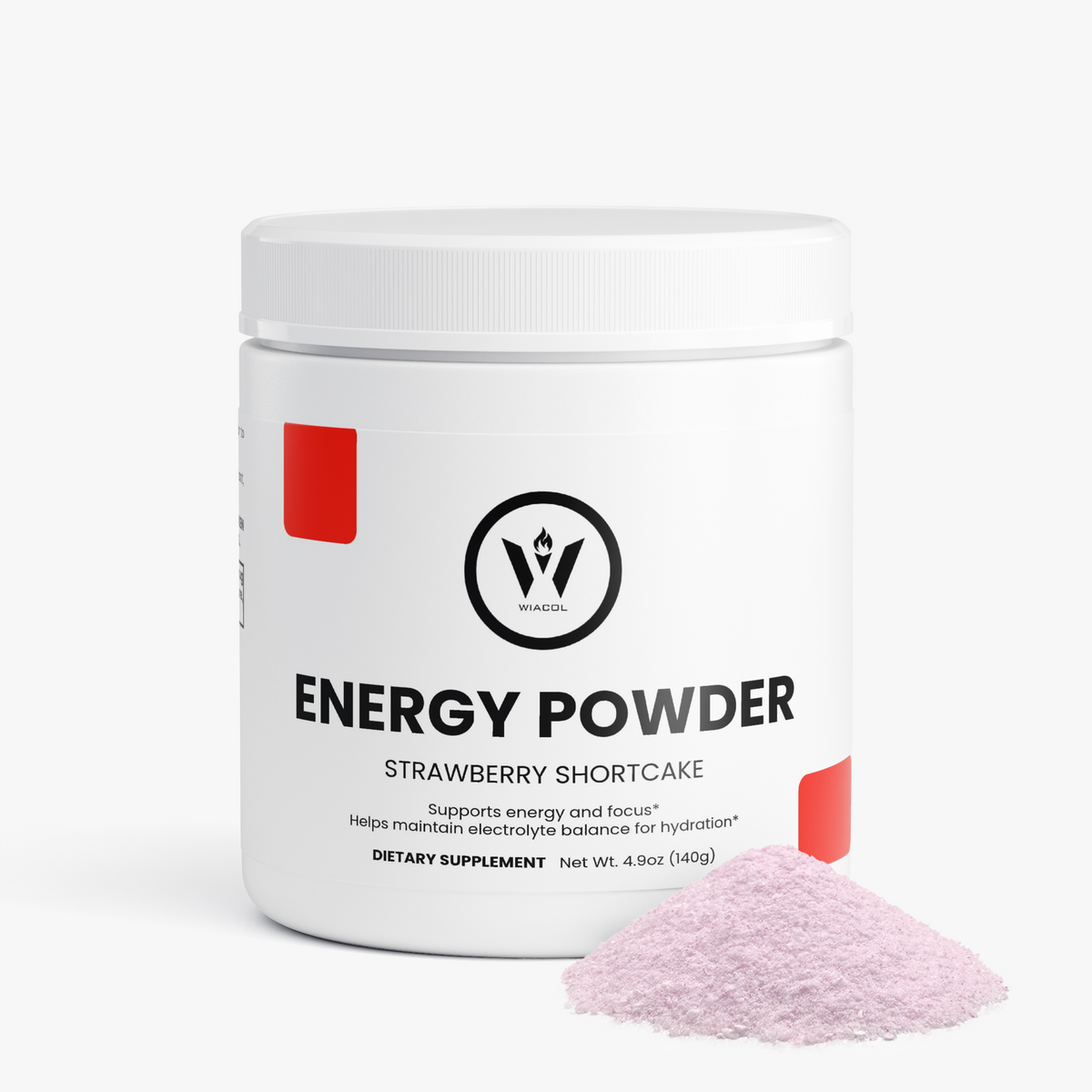 Energy Powder (Strawberry Shortcake)