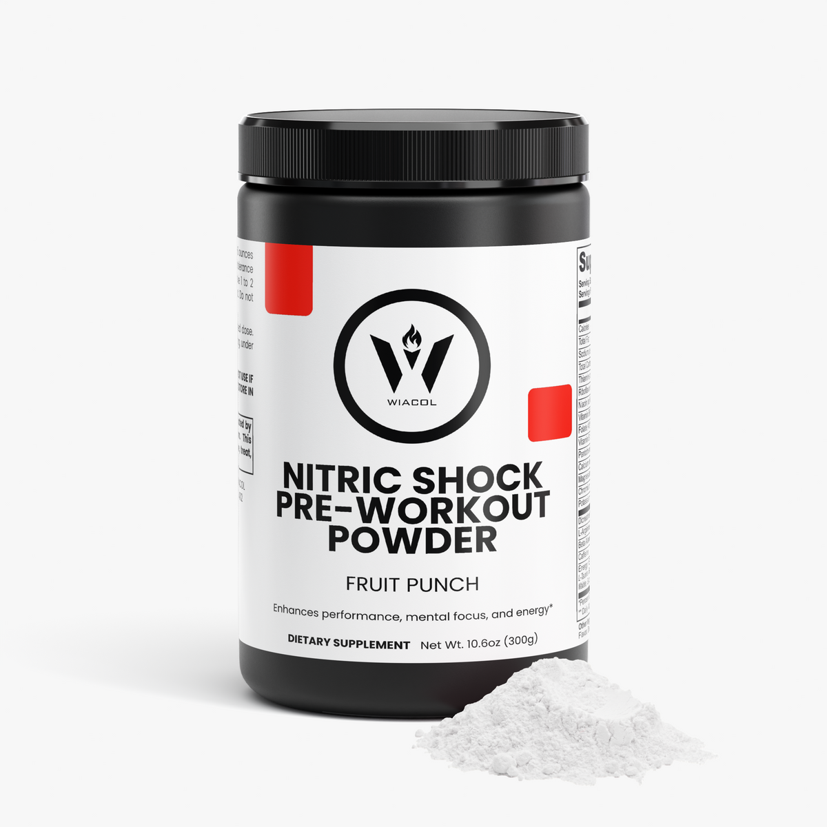 Nitric Shock Pre-Workout Powder (Fruit Punch)