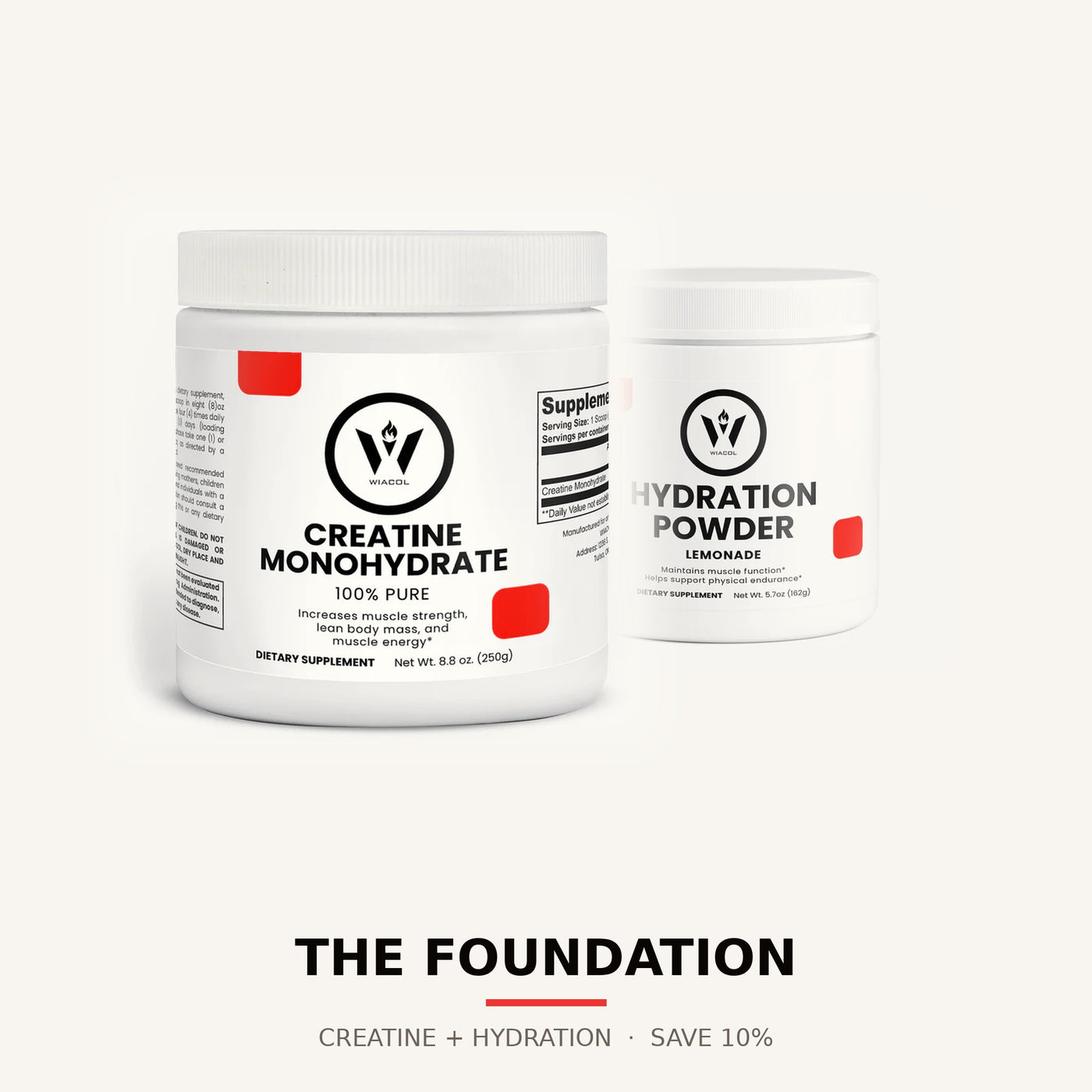 The Foundation — Creatine + Hydration Stack