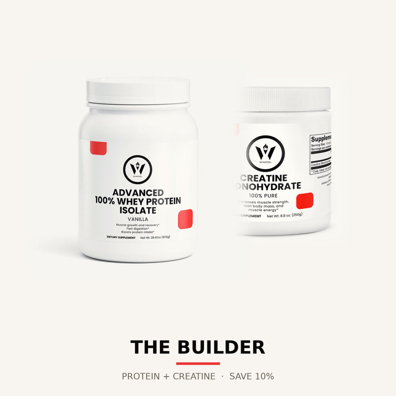 The Builder — Protein + Creatine Stack