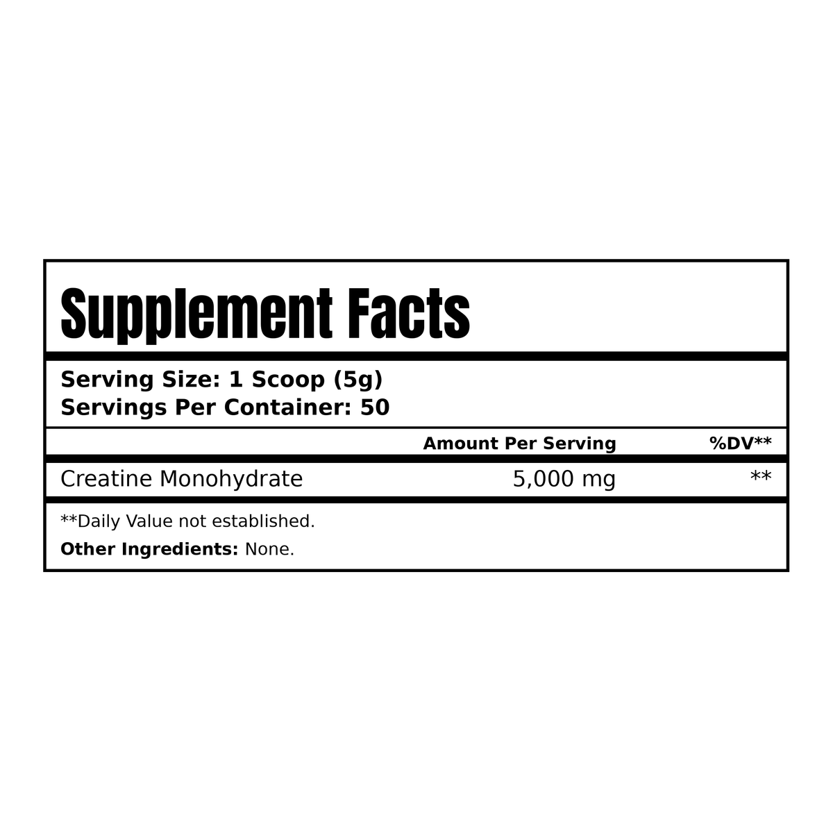 CREATINE POWDER